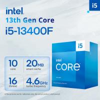 INTEL CORE I5-13400F 2.5 GHz 4.6 GHz 20MB LGA1700P VGA'sız, Fanlı, 65W Maksimum Turbo Güç 148W, - 1
